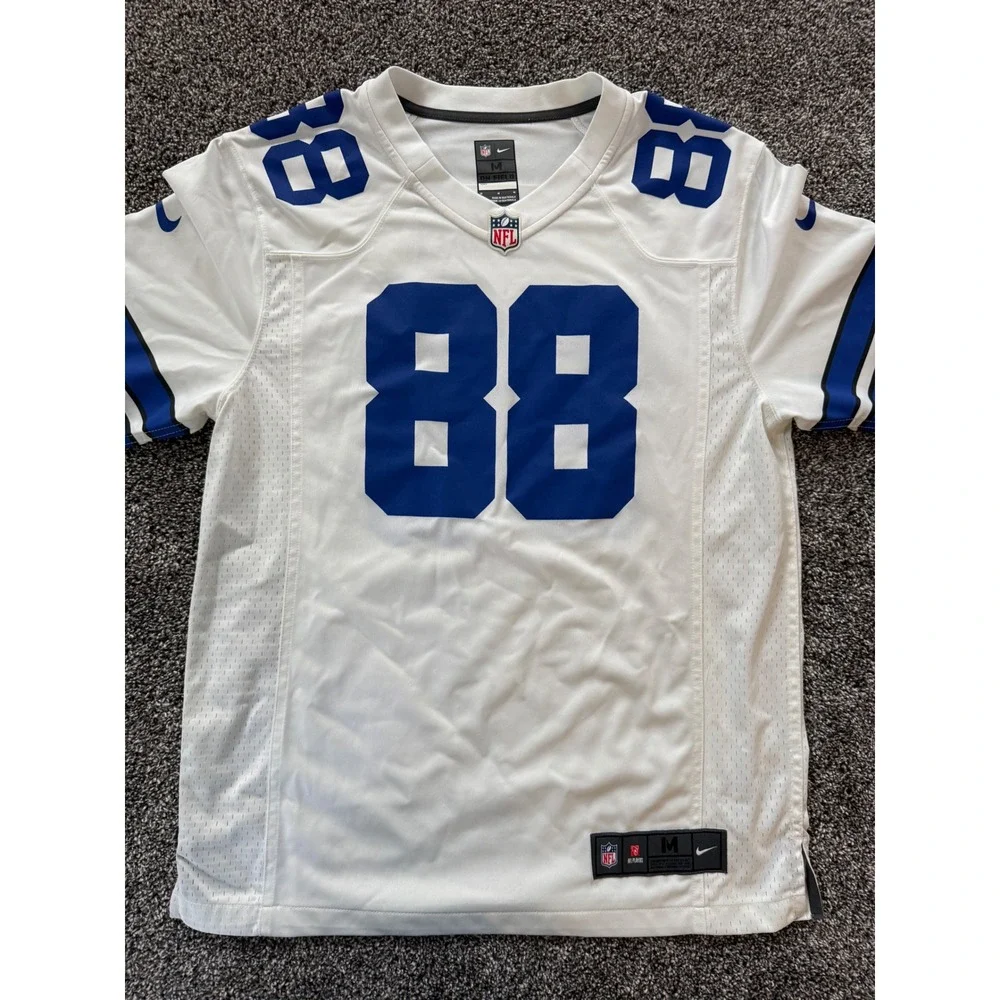Nike Dallas Cowboys CeeDee Lamb 88 Jersey Mens Medium White NFL On Field